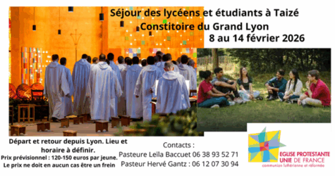 Taizé pour les lycéens et les étudiants